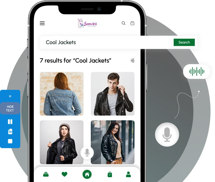 voice control banner
