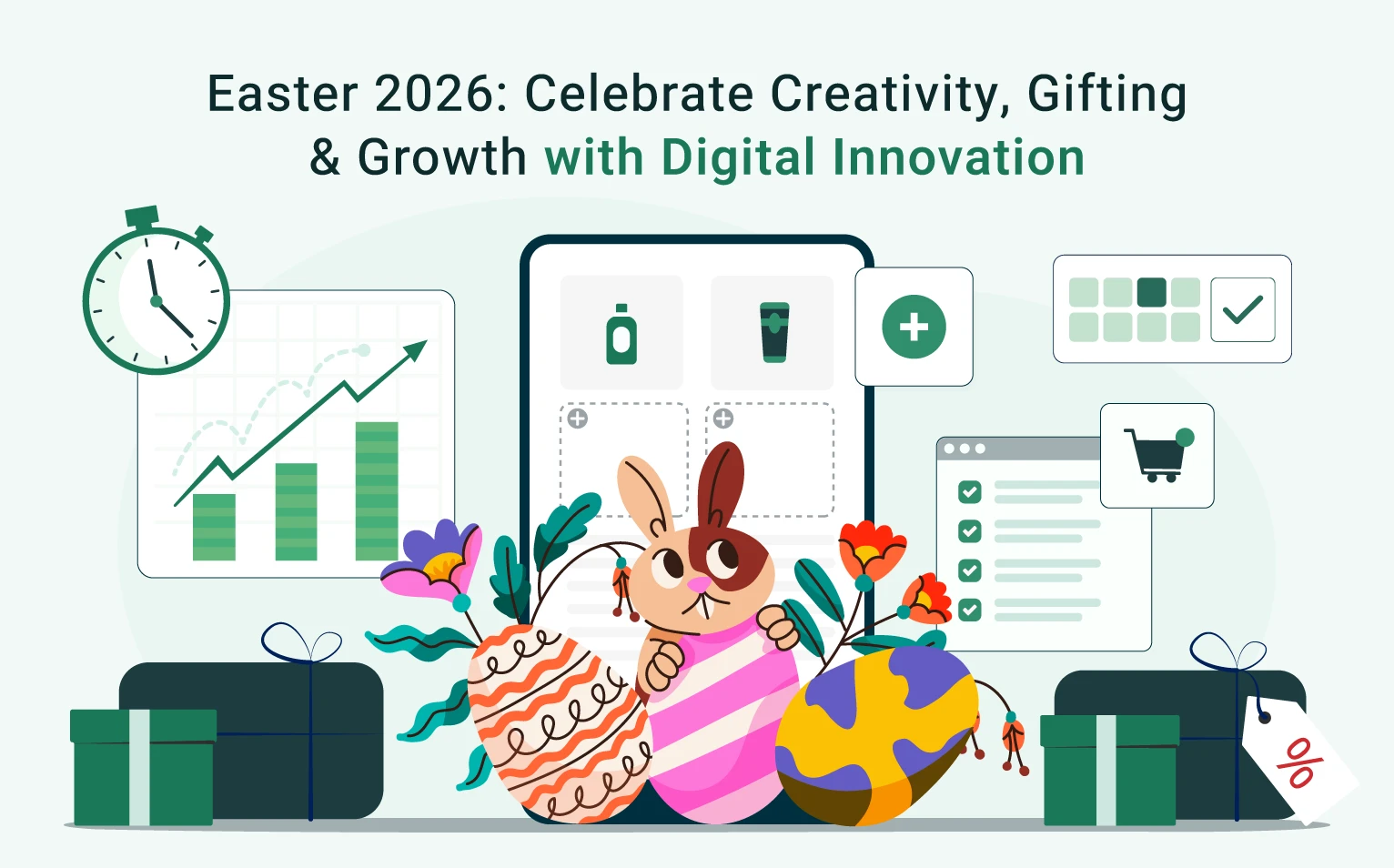 Easter 2026 digital gifting trends with custom gift box and eCommerce tools