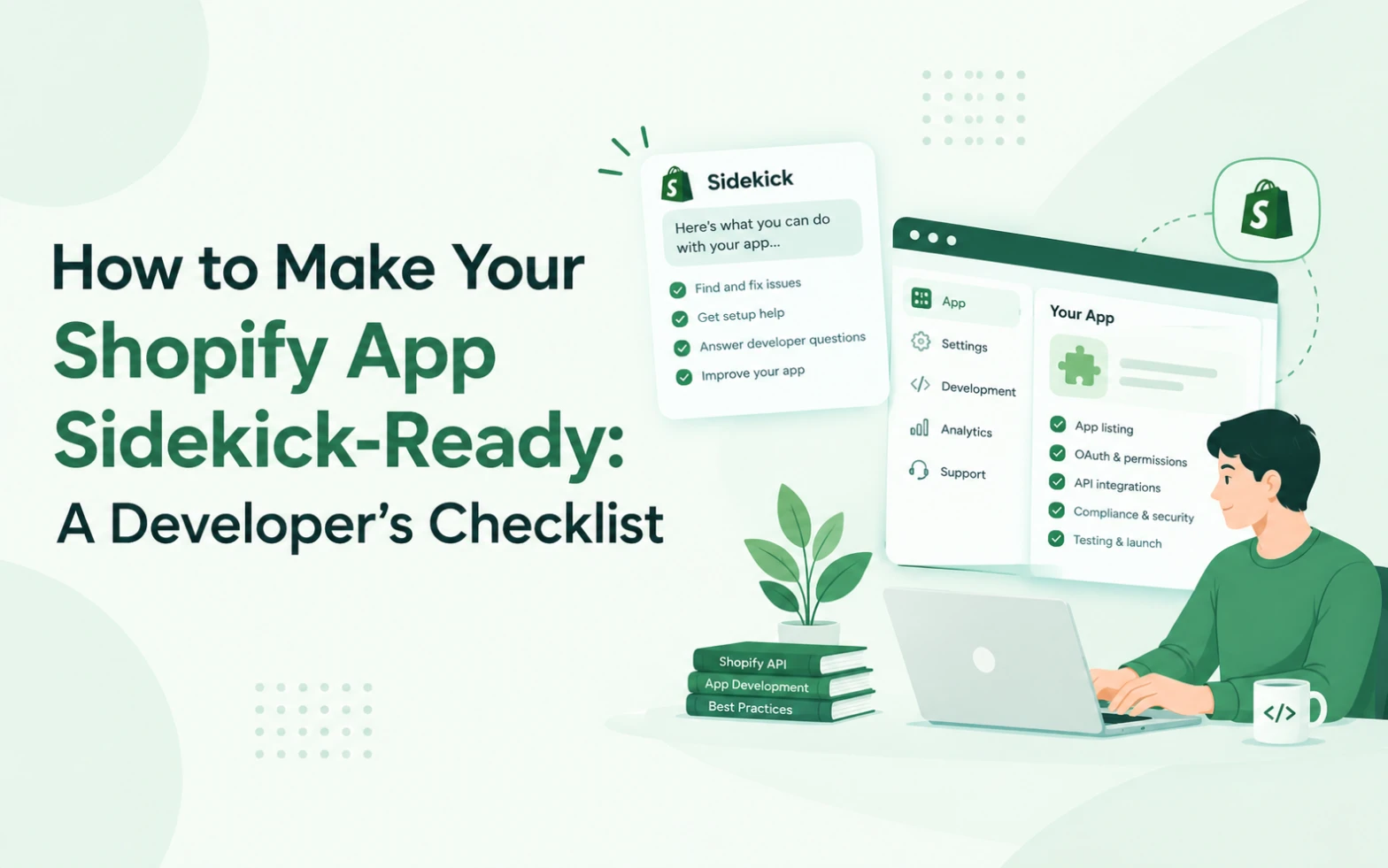 Shopify Sidekick app integration checklist for developers